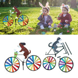 Maxbell 2 Pieces Windmill Pinwheel Wind Spinner Toy Garden Party Decor