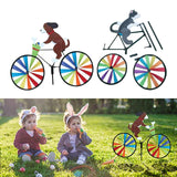 Maxbell 2 Pieces Windmill Pinwheel Wind Spinner Toy Garden Party Decor