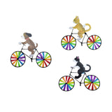 Maxbell 3 Pieces Windmill Pinwheel Wind Spinner Toy Garden Party Decor