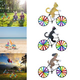 Maxbell 3 Pieces Windmill Pinwheel Wind Spinner Toy Garden Party Decor