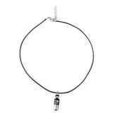 Maxbell 2xStainless Love Pill Keeper Capsule Tablet Pendant Necklace Chain Unisex