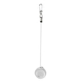 Maxbell 10xSilver Pin-on Retractor Zinger Gear Keeper Stopper for Fishing Travel Hiking