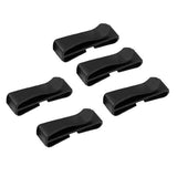 Maxbell 4x5pcs Webbing Clip Buckles For Backpack Adjusting Strap Black 50mm