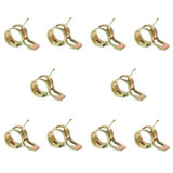 Maxbell 8x10x Spring Clip Fuel Hose Line Water Pipe Air Tube Clamps Fastener 6mm