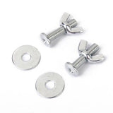 Maxbell 4xRetaining ScrewFitting Screws for Bird House Cages Parrot Breeding Box