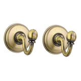 Maxbell 4x2x Curtain Drapery Tiebacks Holdbacks Wall Tassel Hook Holder Bronze