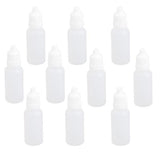 Maxbell 12x10x Empty Squeezable Dropper Bottle Screw Cap for Eye Drops Lab Liquid 15ml