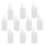 Maxbell 4x10x Empty Squeezable Dropper Bottle Screw Cap for Eye Drops Lab Liquid 20ml