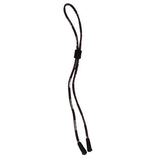 Maxbell 4xSilica Gel Tooth Hole Mount Glasses Sunglasses Cord Anti-Slip Holder Brown