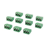 Maxbell 4x10pcs 3Pin Plug-in Terminal Block DG128 Screw KF128-3P Pitch 5.08MM 300V/10A