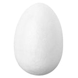 Maxbell 18x115mm Foam Egg Easter Egg Craft White