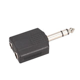 Maxbell 30x6.35mm Mono Plug Male To 2 x 6.35mm Mono Jack Audio Adapter