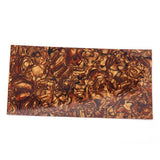 Maxbell 8xTiger Stripes Celluloid Guitar Head Veneer Shell Sheet