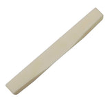 Maxbell 4xCattle Bone Bridge Saddle for Acoustic Guitar 75mm