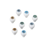 Maxbell 24x4 Pairs Round Acrylic Doll Eyes DIY Eyeballs 10mm A