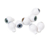 Maxbell 40x4 Pairs Round Acrylic Doll Eyes DIY Eyeballs 8mm