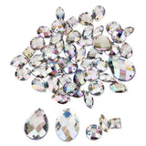 Maxbell 3x50pcs Crystal Sewing Button Decorative Buttons DIY Crafts Mixed Styles