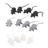 Maxbell 3xPlastic Artificial Mouse Animals Model Toy 12pcs
