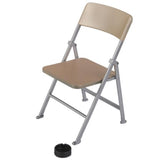 Maxbell 6x1/6 Scale Mini Folding Chair with Ashtray for Dolls Action Figures Gold