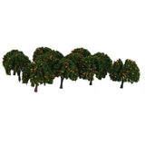Maxbell 2x20pcs Model Orange Fruit Trees Train Railway Layout Scale 1/100 6CM