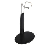 Maxbell 6xBlack Adjustable Doll Stand Display Holder15-18cm for Doll Teddy Bear