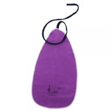 Maxbell 4xLADE Cleaning Cloth aus Artificial chamois for Wind Music Instruments Purple