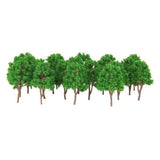 Maxbell 3x20Pcs Model Trees Train Scenery Landscape N Scale 1:150