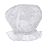 Maxbell 5xSatin Pearl Rhinestone Wedding Bridal Dolly Bag Handbag Ivory 22x20cm
