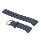 Maxbell 10xSport Silicone Armband Wristband Watchband Strap for Samsung Gear S2 Gray