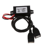 Maxbell 3xDual USB DC-DC Car Converter Module 12V To 5V 3A 15W Power Adapter
