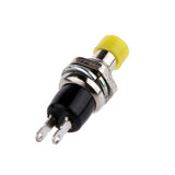 Maxbell 3xMini Momentary Push Button Switches Push on Release off Pack of 10 Yellow