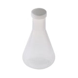 Maxbell 5x250ml Plastic Transparent Laboratory Conical Flask Container Bottle with Cap