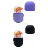 Maxbell 2 Pieces Silicone Ice Massage Cup Cooling Icing for Muscle Spasms Body