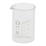 Maxbell 10xLow Form Glass Measuring Graduated Beaker Chemistry Lab glassware 10ML
