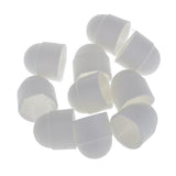 Maxbell 2x10pcs M12 White Dome Bolt Nut Protection Caps Cover Hexagon Screws