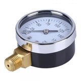Maxbell 2x1/4"NPT Air Compressor Hydraulic Pressure Gauge 0-200 PSI Side Mount 2"Face