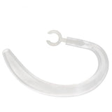 Maxbell 2xReplacement Spare Earhook Ear Earloop Wireless Bluetooth Earphone 6mm Clear