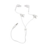 Maxbell 5x3.5mm Sport Underwater Audio Waterproof Earphone Headphones for iPod White