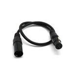 Maxbell 7x5-Pin Male to 3-Pin Female XLR Turnaround DMX Adapter Cable