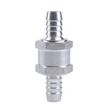 Maxbell 2x10MM Aluminium One Way Fuel Non Return Check Valve Petrol Diesel Oil Water
