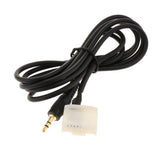 Maxbell 2x3.5mm AUX in Audio Input Cable Lead Adapter for      Corolla