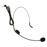 Maxbell 6xEar Hook Omni-Directional Boom Head Worn Microphone  3.5mm Right Angle