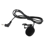 Maxbell 10xLavalier Lapel Tie Clip-on Vacuum Tube Microphone 3.5mm Right Angle