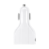 Maxbell 2x3.0 Car Fast Charger 3USB Car Charger Support Simultaneous Output White