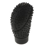 Maxbell 2xCar Silicone Oval Non Slip Gear Head Shift Knob Protector Cover Glove Black