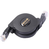 Maxbell 3xUltra Flat CAT6  Patch Ethernet LAN Lead Network Retractable Cable 2m