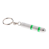Maxbell 2xEliminator Electrostatic Canceller Car Remover Anti Static Key Chain Green