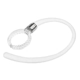 Maxbell 4xEar Hooks Loop Clip for iPhone Samsung Motorola Bluetooth Headset 11mm B Clear