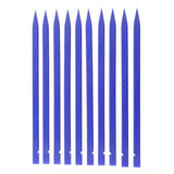 Maxbell 4x10 Pieces Universal Stick Spudger Phone Tablet Opening Pry Bar Tool Blue