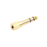 Maxbell 2x6.35mm Male to 3.5mm Female Headphone Stereo 1/4" Audio Jack Adapter Plug